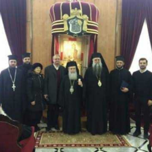 Vizită oficială la Patriarhia Ierusalimului