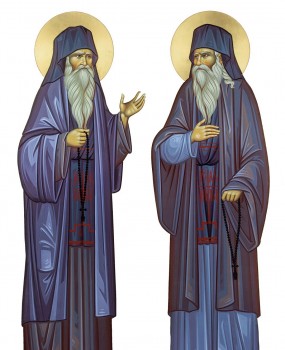 Sfinţii Cuvioşi Daniil şi Misail de la Mănăstirea Turnu