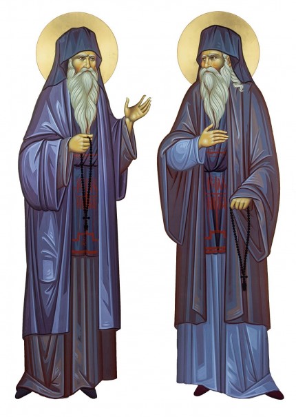 Sfinţii Cuvioşi Daniil şi Misail de la Mănăstirea Turnu