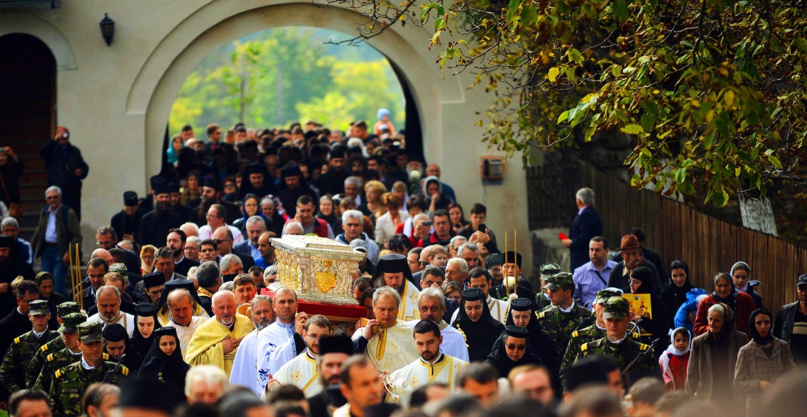Aducerea Moaștelor Sfântului Constantin Brâncoveanu la Hurezi