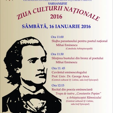 Ziua Culturii Naționale 2016