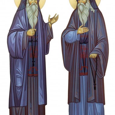 Sfinţii Cuvioşi  Daniil şi Misail de la Mănăstirea Turnu