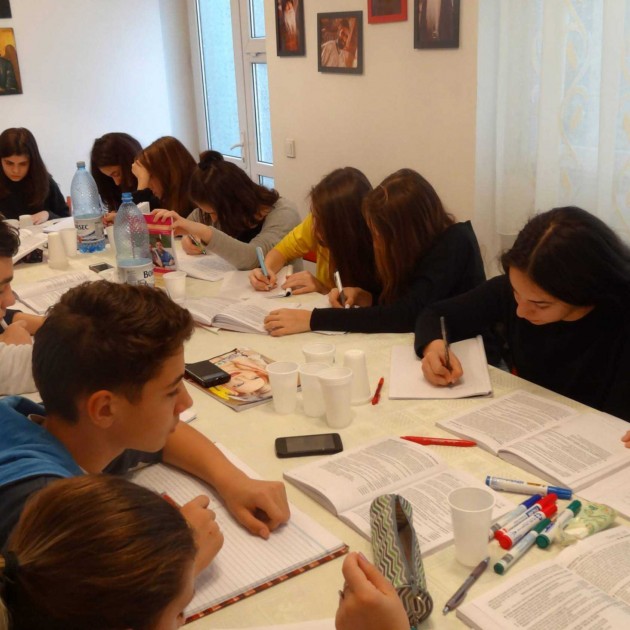 Sala de cateheză - Paraclisul Arhiepiscopal Buna Vestire