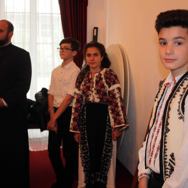 Premierea elevilor vâlceni, la Centrul Eparhial