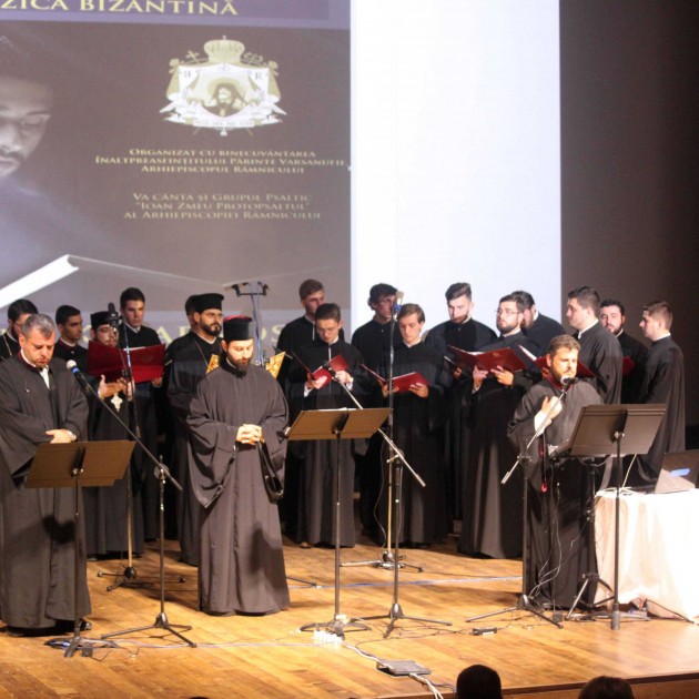 Concert de muzică bizantină la Râmnic