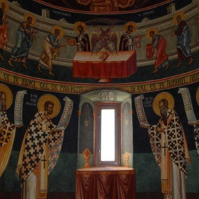 Frescă, Paraclisul Mănăstirii Arnota 