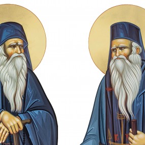 Sfinţii Cuvioşi Neofit şi Meletie de la Mănăstirea Stânișoara Sfinţii Cuvioşi Neofit şi Meletie de la Mănăstirea Stânișoara
