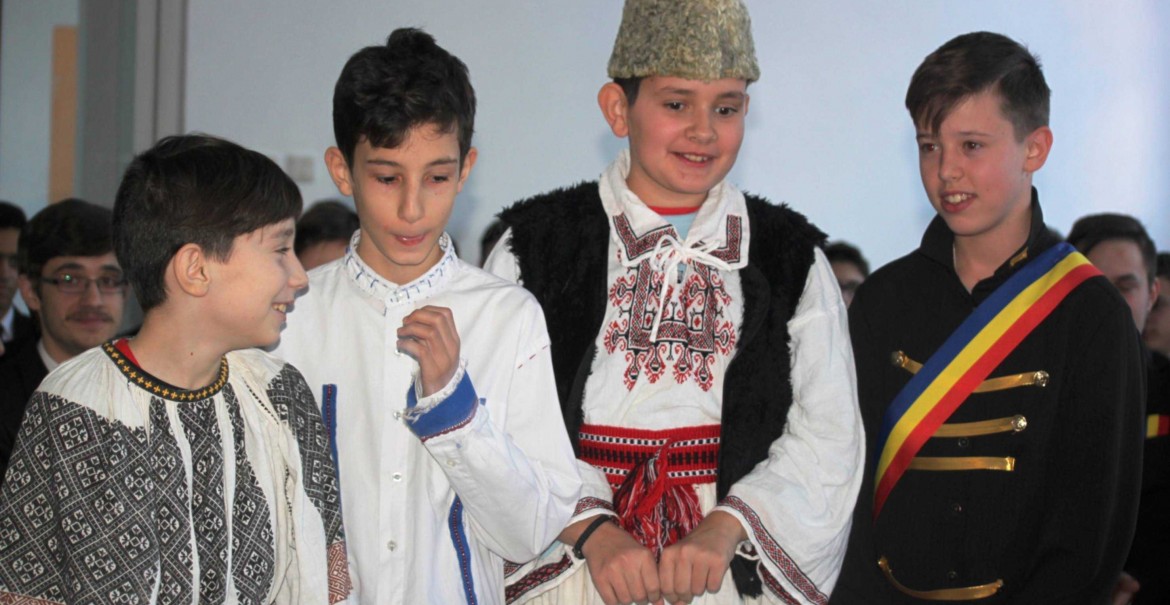 Copii de la Școala Waldorf