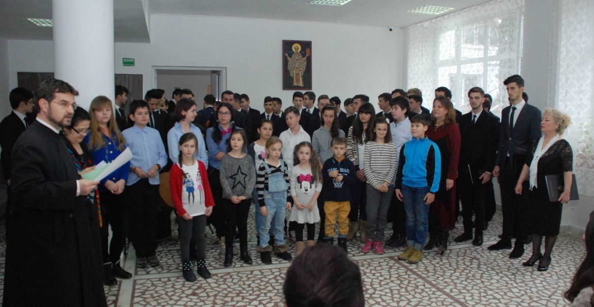 Mihai Eminescu comemorat la Seminarul Teologic