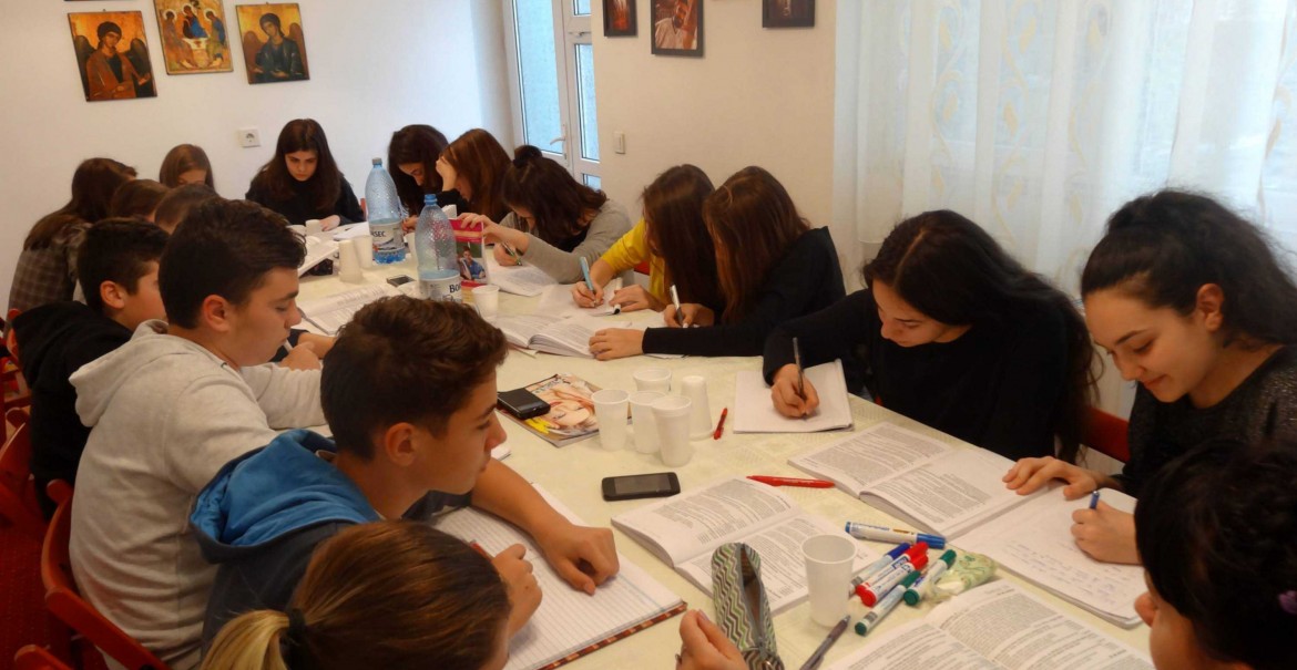 Sala de cateheză - Paraclisul Arhiepiscopal Buna Vestire