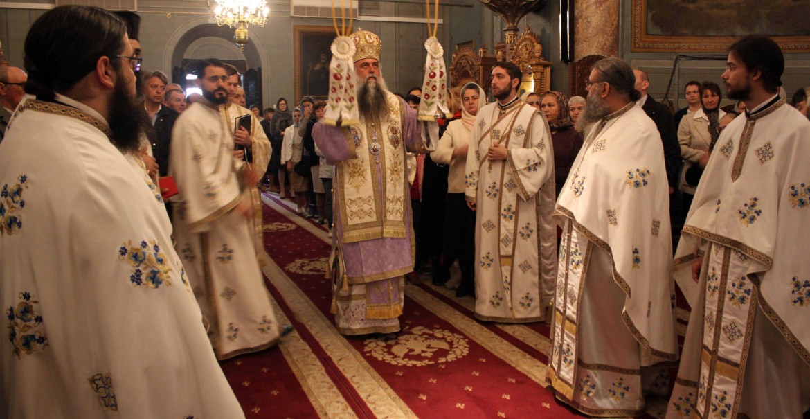 Duminica Floriilor la Catedrala Arhiepiscopală