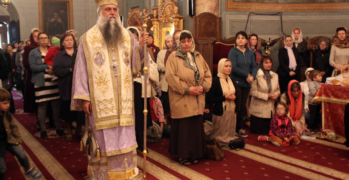 Duminica Floriilor la Catedrala Arhiepiscopală