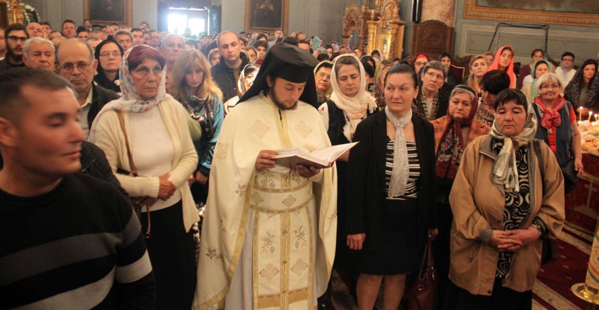 Duminica Floriilor la Catedrala Arhiepiscopală