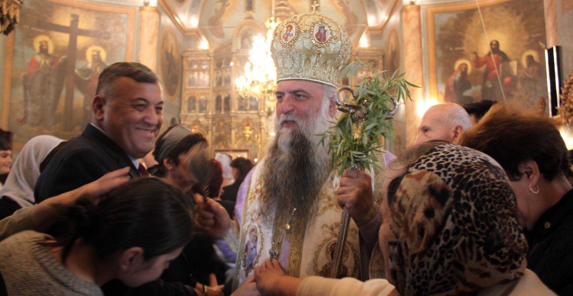 Duminica Floriilor la Catedrala Arhiepiscopală