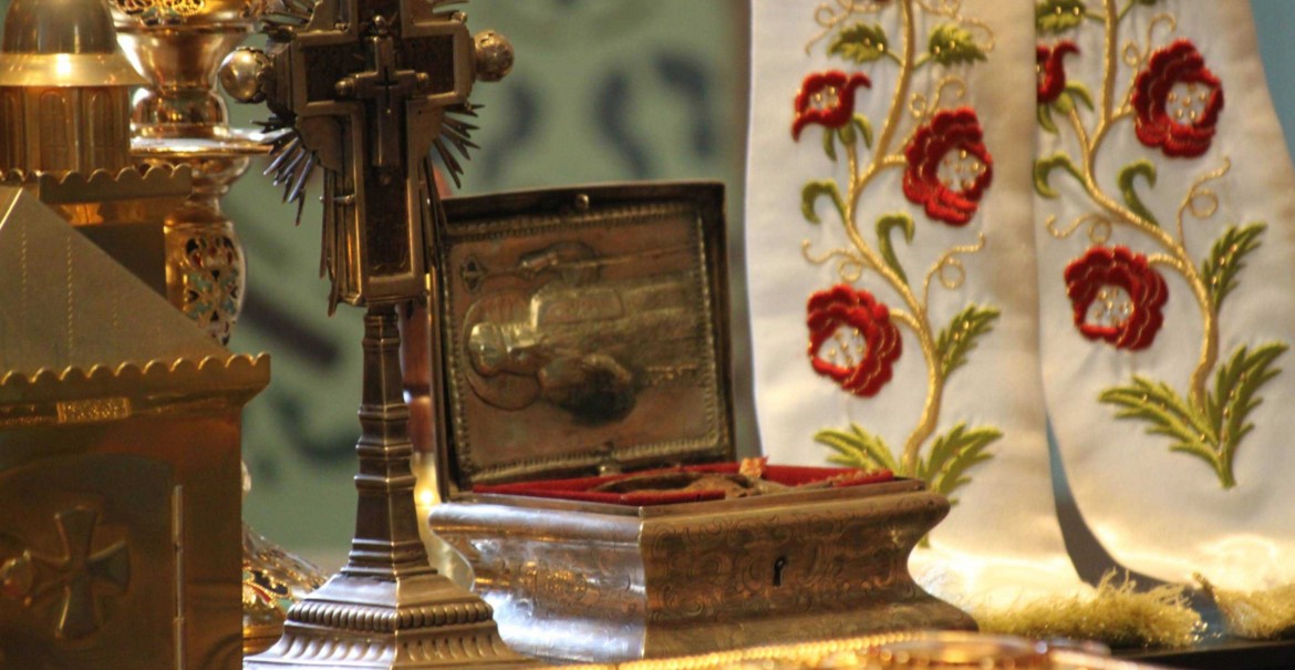 Moaștele Sfântului Ierarh Calinic de la Cernica