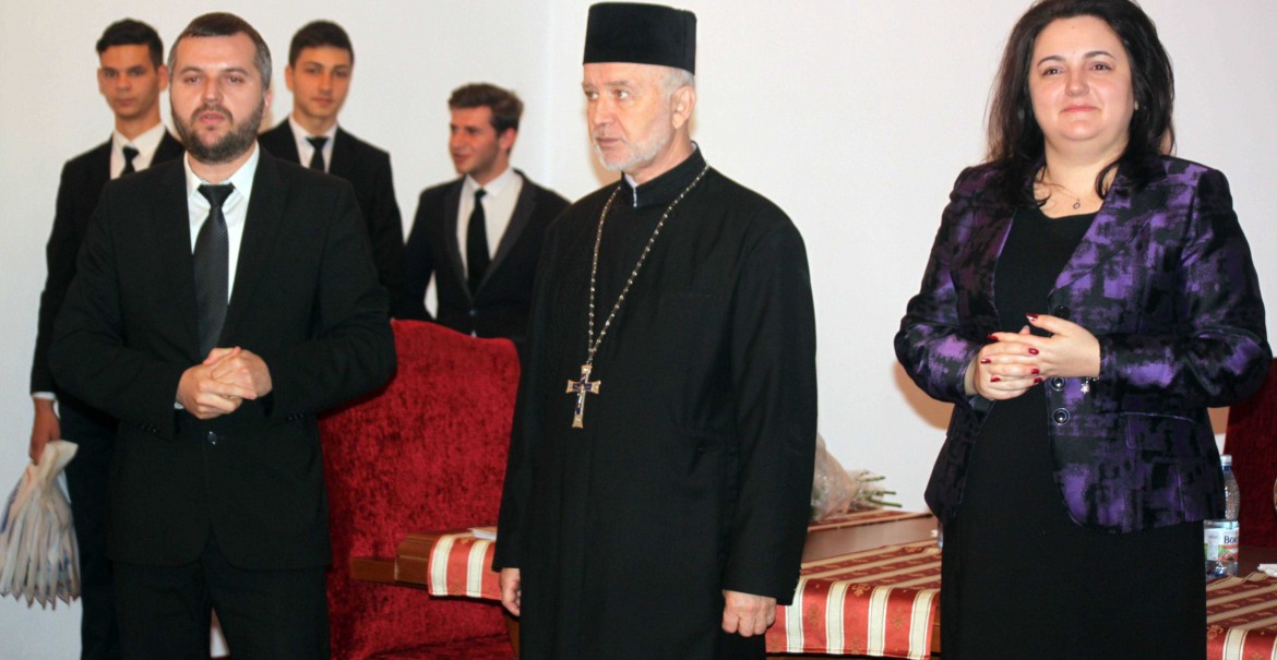 Premierea elevilor vâlceni, la Centrul Eparhial