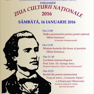 Ziua Culturii Naționale 2016