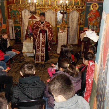 Seară de cateheză în Parohia Foleștii de Jos